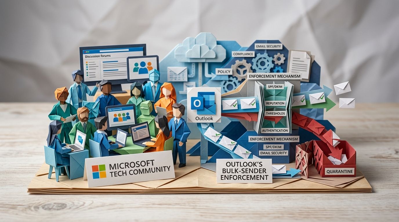 Microsoft Now Rejects Outlook Email Outright, Not Junks It. The Customer.io Authentication Audit Most Senders Have Skipped