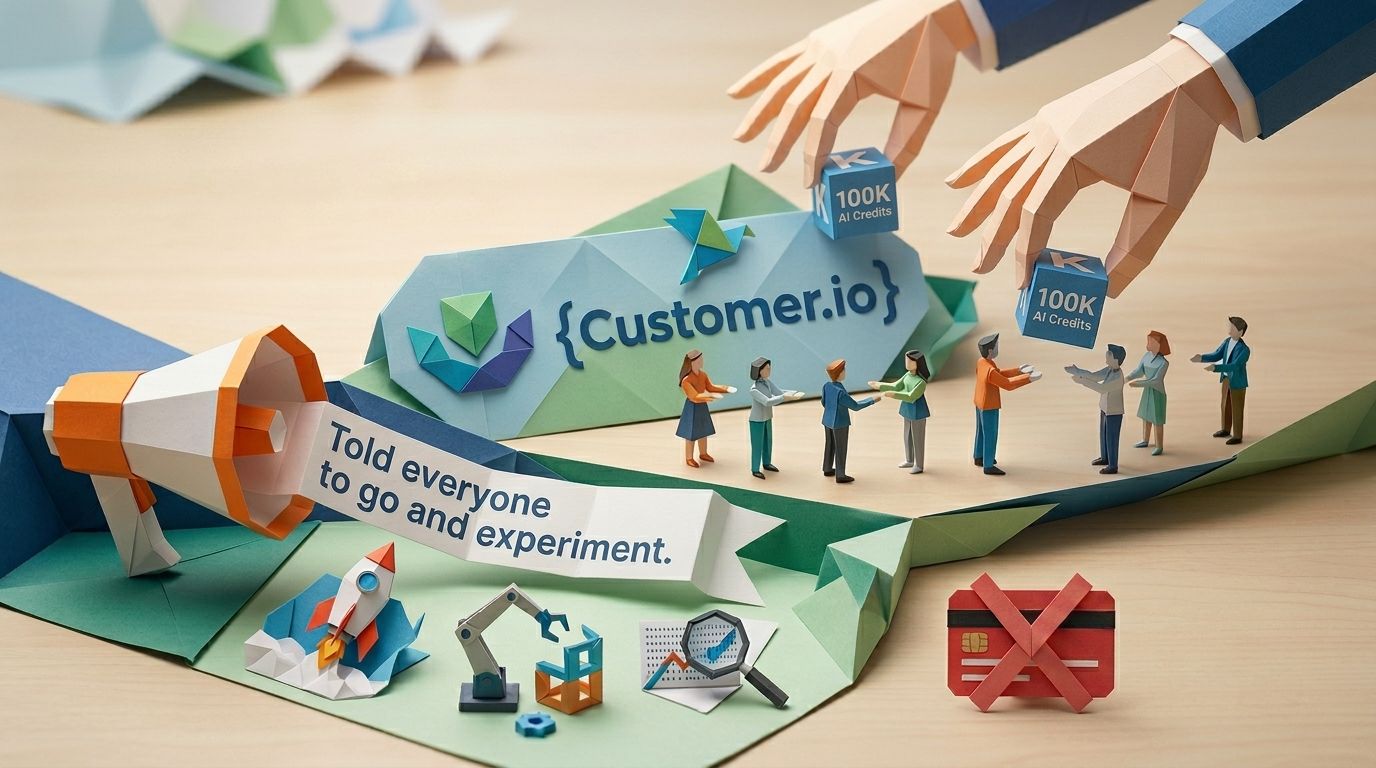 Your 100,000 Free Customer.io AI Credits Will Run Out. Here's the Forecast Before the Meter Starts